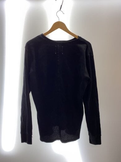 商品画像：ニット・セーター(薄手)/48/コットン/BLK/無地/swc.0005AW25 2