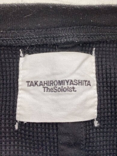 商品画像：ニット・セーター(薄手)/48/コットン/BLK/無地/swc.0005AW25 3