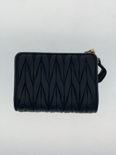 画像：MIU MIU3つ折り財布/ブラック/レディース/マテラッセ2