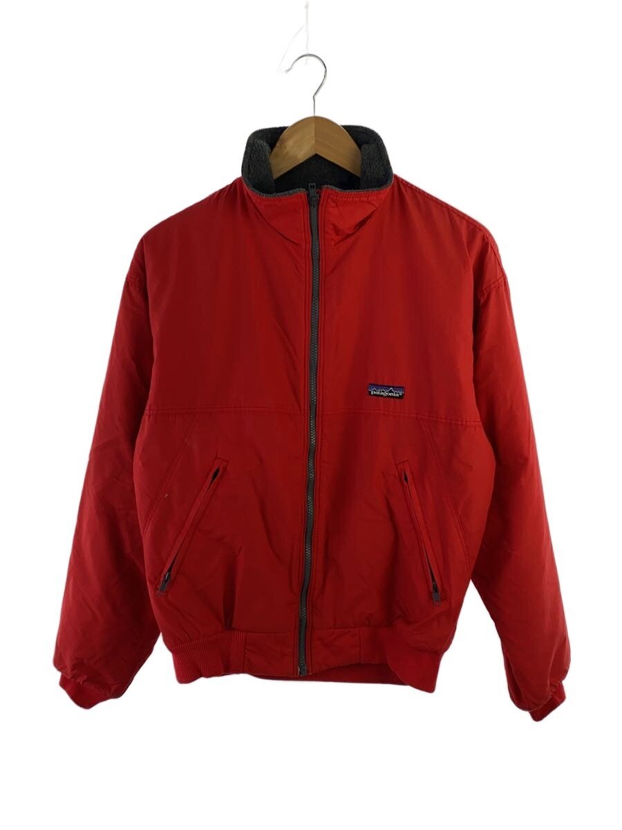 patagonia / ジャケット/S/ナイロン/RED/無地/28111/80s/USA製/シェルドシンチラ//