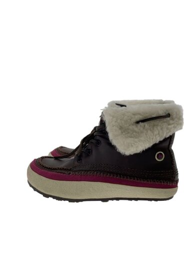 商品画像：レースアップブーツ/US6/BRD/レザー 1