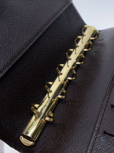 商品画像：アジェンダPM_ダミエ・エベヌ/--/BRW/レディース/手帳カバー/6穴式 5