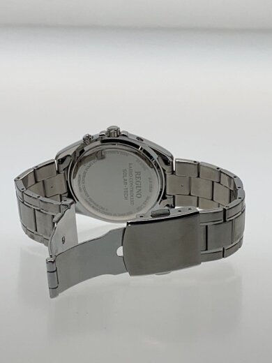 商品画像：クォーツ腕時計/アナログ/ステンレス/NVY/SLV/H415-A0WRK01 4