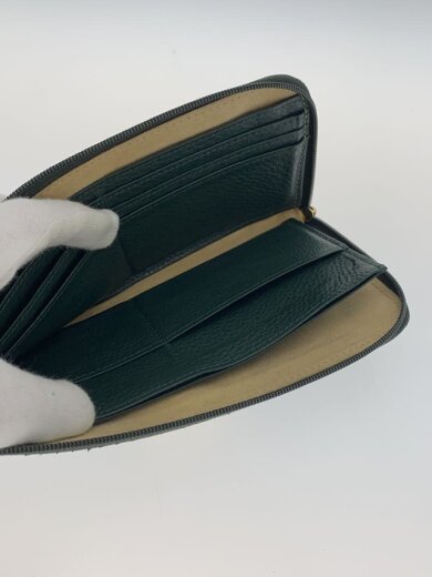 商品画像：長財布/レザー/グリーン/レディース/パイソン柄 6