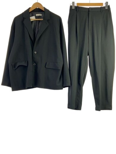 商品画像：セットアップ/L/ポリエステル/BLK/無地/23aw-111set 1