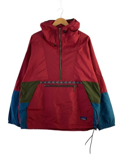 商品画像：ナイロンジャケット/L/ナイロン/RED/三角タグ/80-90S/アノラックジャケット/チロリアンテープ// 1
