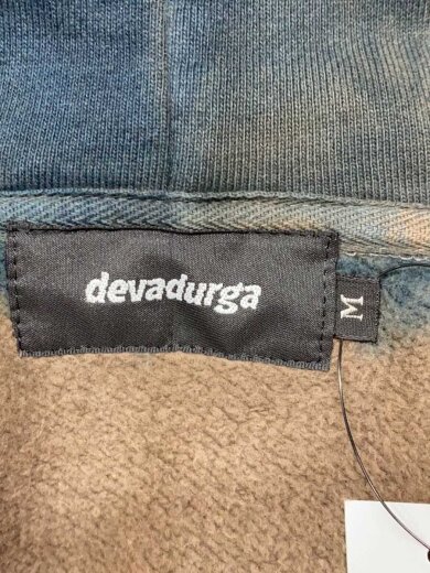 商品画像：ジップパーカー/M/コットン/BRW/無地// 3