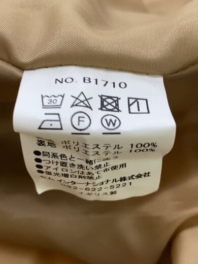 商品画像：コート/34/ポリエステル/キャメル/ｂ1710/Helmsmoor England 4