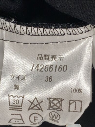 商品画像：ノースリーブワンピース/36/ポリエステル/BLK/無地 4