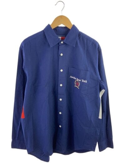 商品画像：長袖シャツ/M/コットン/ネイビー/DM0DM18692 1