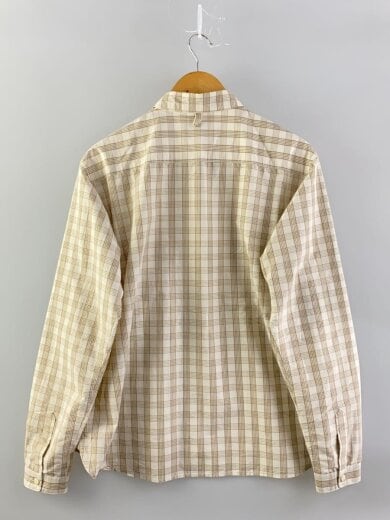 商品画像：長袖シャツ/2/コットン/BEG/チェック// 2