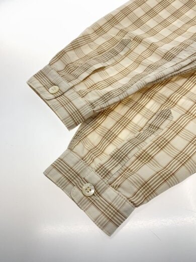商品画像：長袖シャツ/2/コットン/BEG/チェック// 5