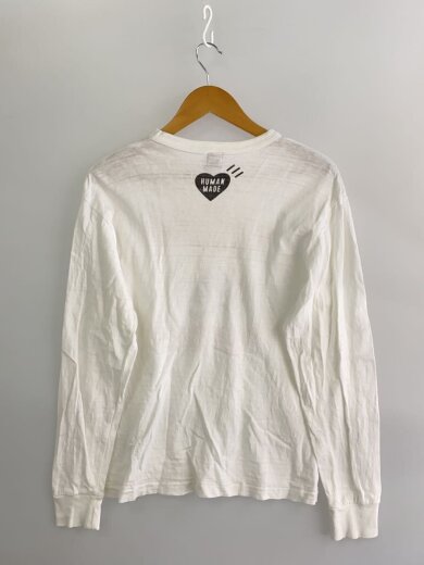 商品画像：長袖Tシャツ/M/コットン/WHT// 2