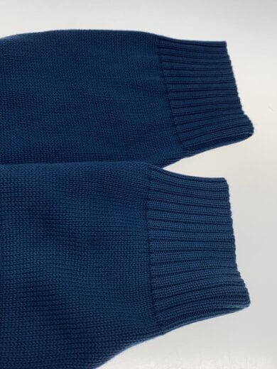 商品画像：ニット・セーター(厚手)/XL/コットン/BLU/無地// 5