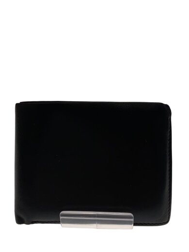 商品画像：2つ折り財布/レザー/BLK/メンズ// 1