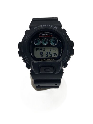 商品画像：ソーラー腕時計_G-SHOCK/デジタル/ラバー/BLK/BLK// 1