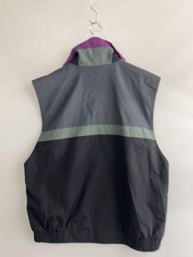 商品画像：ナイロンベスト/--/ナイロン/BLK/無地/22SS V-3// 2