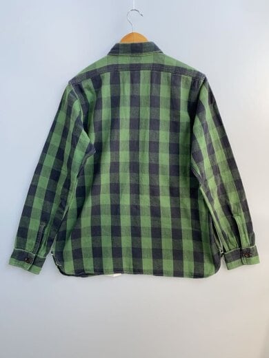 商品画像：長袖シャツ/40/コットン/GRN/チェック// 2