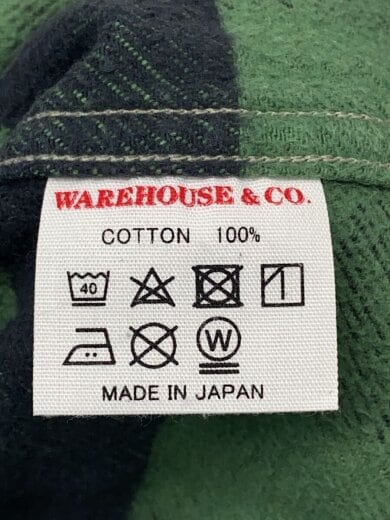 商品画像：長袖シャツ/40/コットン/GRN/チェック// 4