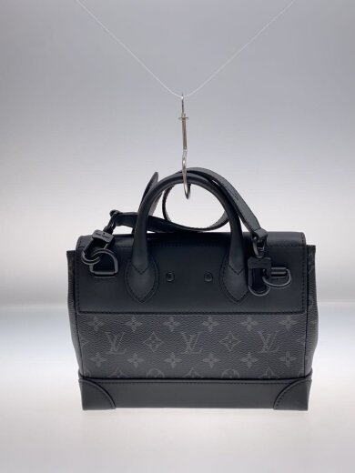 画像：LOUIS VUITTONモノグラム エクリプス スティーマーPM/ショルダーバッグ/ブラック/黒/M469533