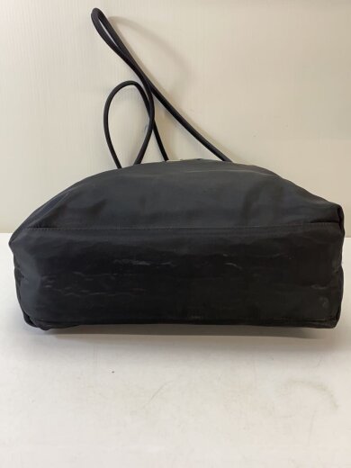 商品画像：トートバッグ/ナイロン/BLK/汚れ箇所あり/三角ロゴプレート/バッグ/カバン/鞄 4