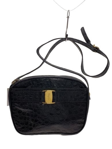 商品画像：ショルダーバッグ/PVC/BLK 1