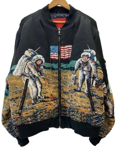 画像：HUDSONスタジャン/--/ポリエステル/マルチカラー/総柄1