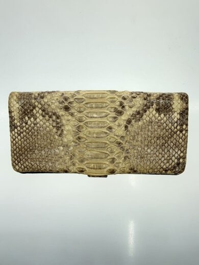 商品画像：長財布/レザー/BEG/メンズ 2