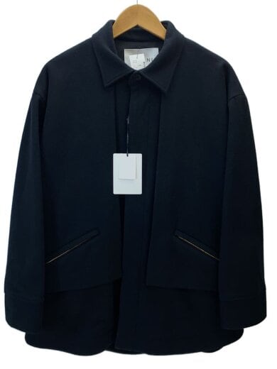 商品画像：21AW/ヨークレイヤードブルゾン/タグ付き/ブルゾン/1/ウール/ジャケット/21-AW-035 1