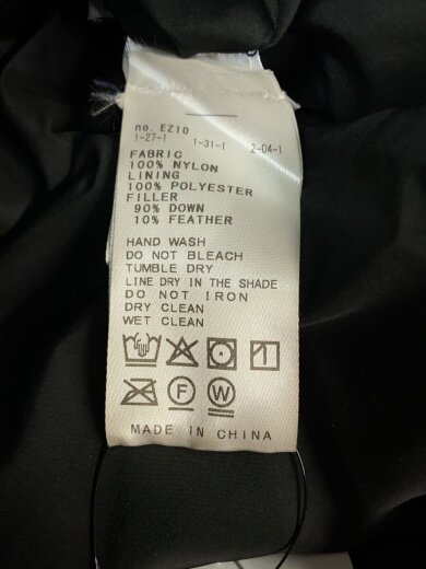 商品画像：BELNICE/25AW/ダウンジャケット/32/ポリエステル/BLK/25-020-587-0006-0-1 5