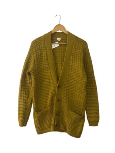 商品画像：カーディガン(厚手)/L/ウール/GLD/PM-5C-78876// 1