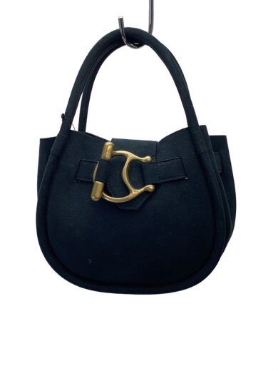 商品画像：ハンドバッグ/コーデュロイ/BLK 1