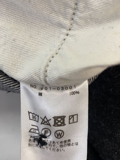 商品画像：ボトム/4/デニム/BLK/V01-03001 6