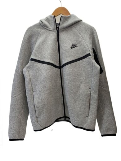 画像：NIKEジップパーカー/L/コットン/GRY/HV0950-0631