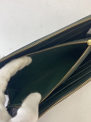 商品画像：長財布/レザー/GRN/無地/メンズ 5