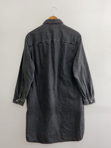 商品画像：長袖ワンピース/14/コットン/BLK/J00785// 2
