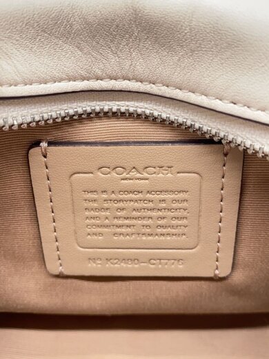 商品画像：ショルダーバッグ/レザー/WHT/サッチェル/CT776// 5