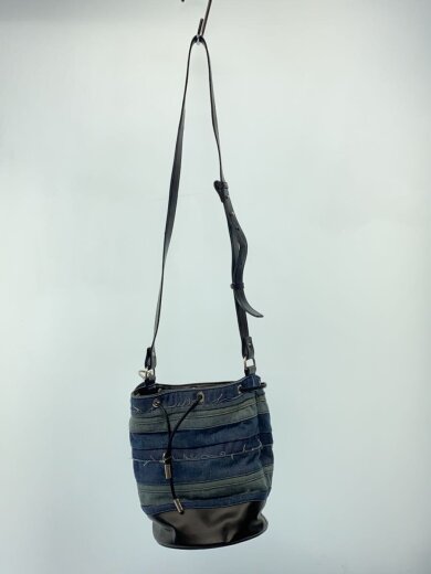 商品画像：ショルダーバッグ/デニム/IDG/巾着 3