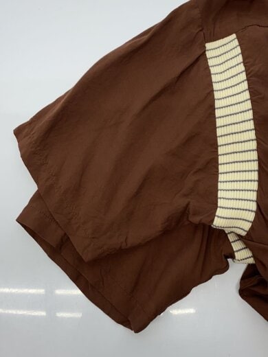 商品画像：RAYON BOWLING SHIRT RIB SWITCHED/L/レーヨン/ブラウン/SE37801 5