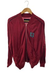 スタジャン/FREE/コットン/レッド/01211cj01/BAD GIRL刺繍/猫