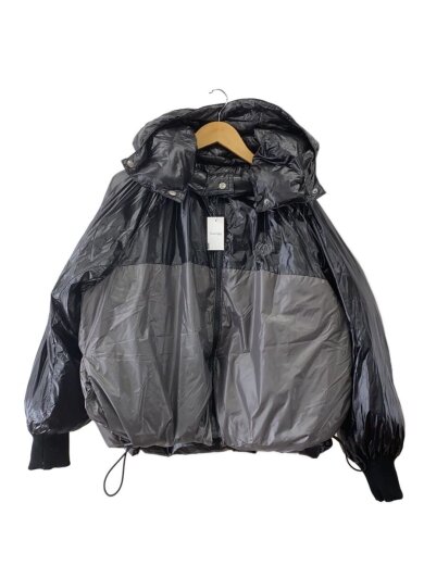 ダウンジャケット/ブラック/リバーシブル