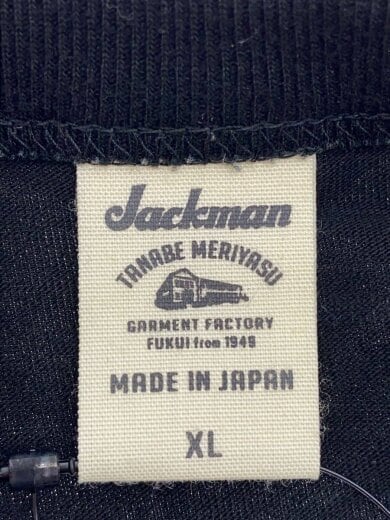 商品画像：Tシャツ/XL/コットン/ブラック/JM5441 3