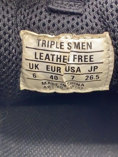 商品画像：ローカットスニーカー/26.5cm/BLK 5