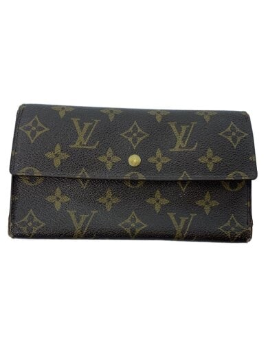 商品画像：1)ポルト・トレゾール・インターナショナル_モノグラム・キャンバス/PVC/BRW/レディース 1