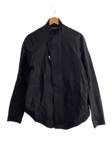 商品画像：長袖シャツ/2/レーヨン/ブラック/837SHM3/ハイネック/ELYTRA 1