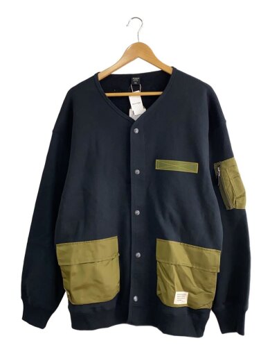商品画像：タグ付/TACTICAL CARDIGAN/カーディガン(薄手)/XL/コットン/ブラック 1