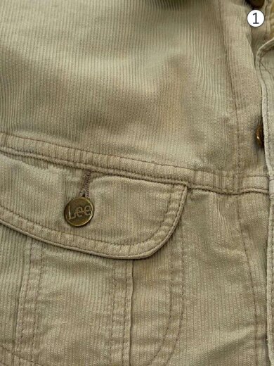 商品画像：80S/ボアジャン/ジャケット/XL/コーデュロイ/ベージュ/ヨゴレ// 7