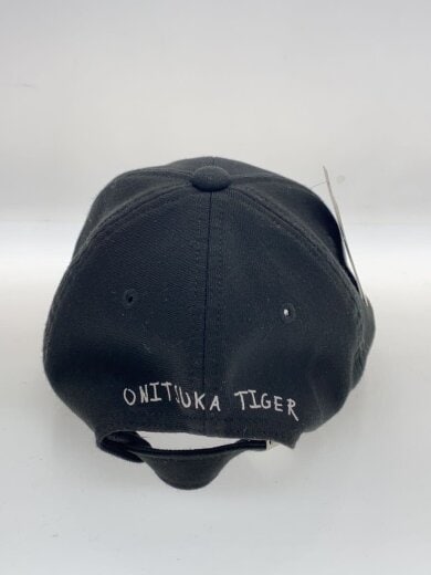 商品画像：× Onitsuka Tiger/Tiger CAP/キャップ/ポリエステル/BLK/メンズ/3183B135// 3