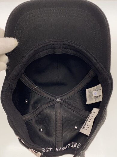 商品画像：× Onitsuka Tiger/Tiger CAP/キャップ/ポリエステル/BLK/メンズ/3183B135// 4