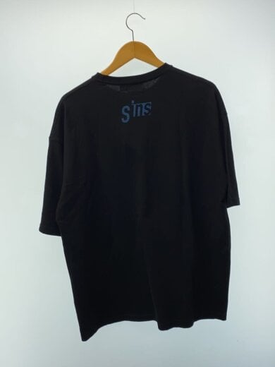 商品画像：LAYERED OVERSIZE LONG T-SHIRT/3/コットン/ブラック/ES20TS-01// 2